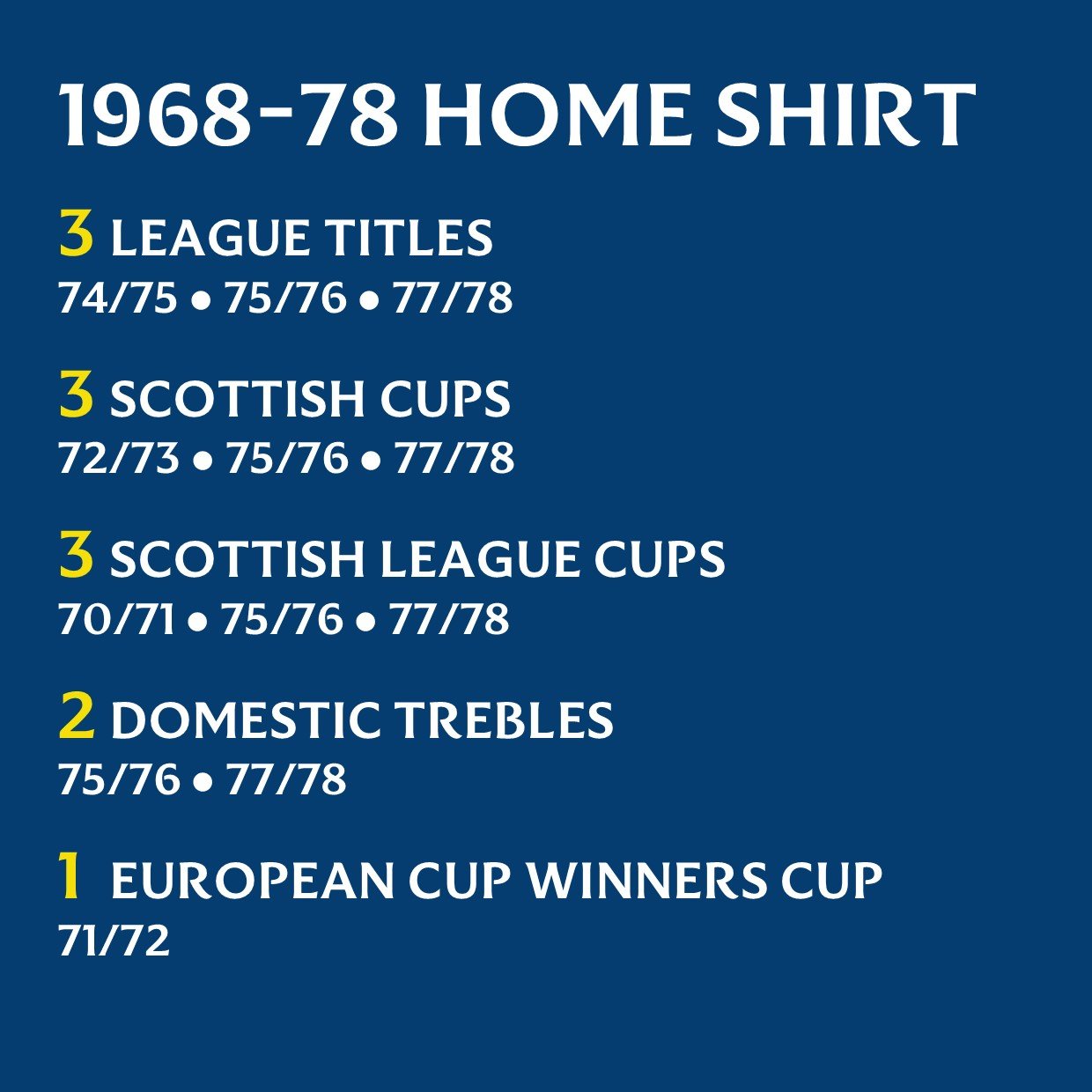 1968-78 Home Shirt